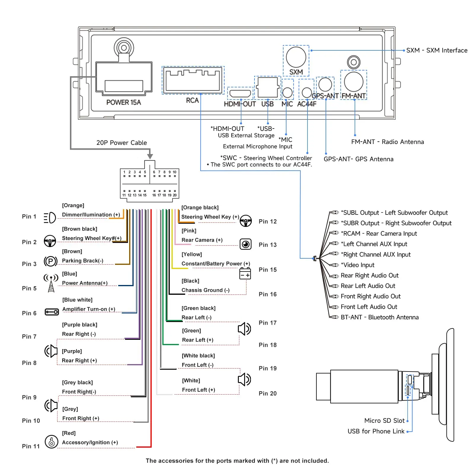 ATOTO A5LG110T 10.1" QLED Android Single & Double Din Car Stereo with Dash Cam, Wireless CarPlay & Android Auto, 2G+32G, Floating QLED Touchscreen, 1080P DVR Recording Camera, WiFi/Bluetooth - Image 9