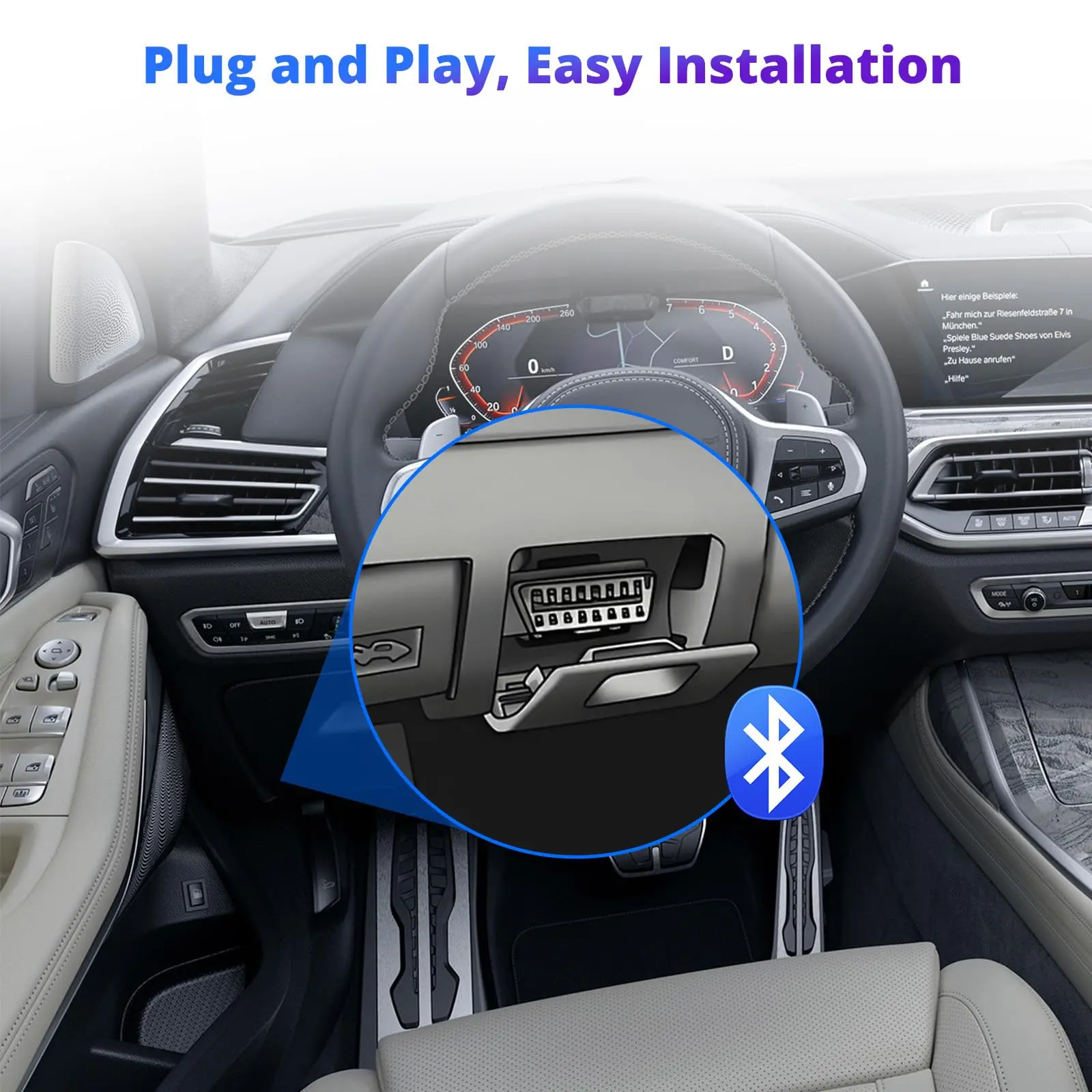 ATOTO AC-4450 Scanner Diagnostico Bluetooth OBDII/OBD2 per Autoradio Android Serie A5/A6/S8/P9/X10, Compatibile con App Torque - Image 3