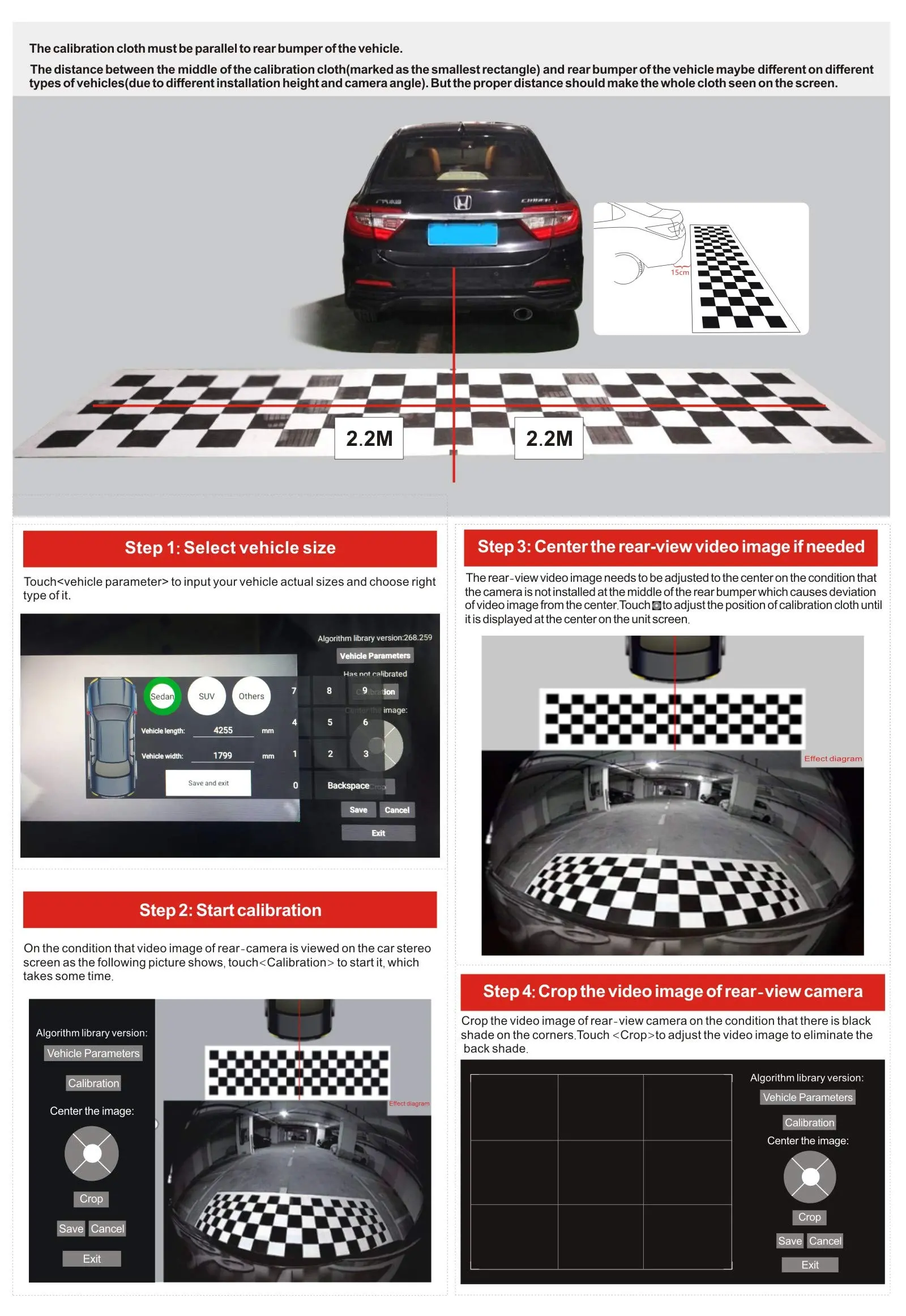 ATOTO AC-HD03LR Cámara Trasera 720P Gran Angular 180°, VSV (Vista Envolvente Virtual), LRV (Retrovisor en Vivo), Visión Nocturna – Solo para modelos ATOTO S8(Excluyendo S8 UN/PN/MS) - Image 5
